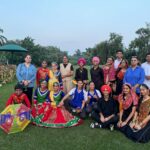 The excitement of dance carnival in Yavanika Open Air Garden