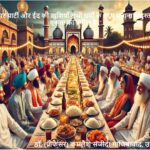 इफ़्तार पार्टी और ईद की खुशियाँ सभी धर्मों के साथ मनाना हिंदुस्तान की एकता का प्रतीक है।