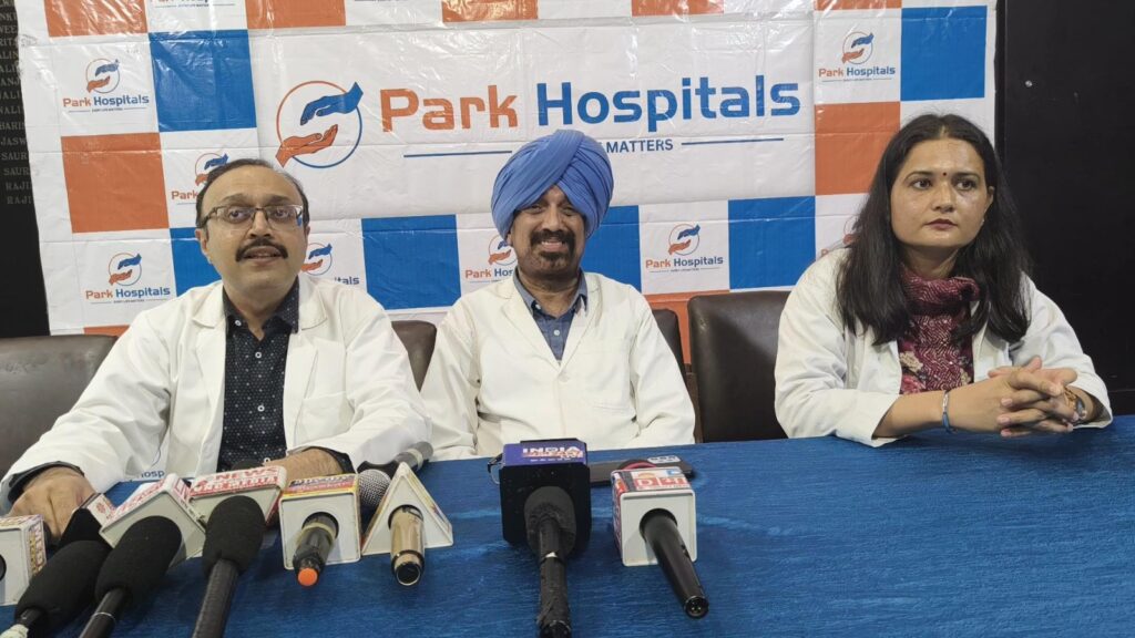 Cancer awareness press conference of Park Hospital