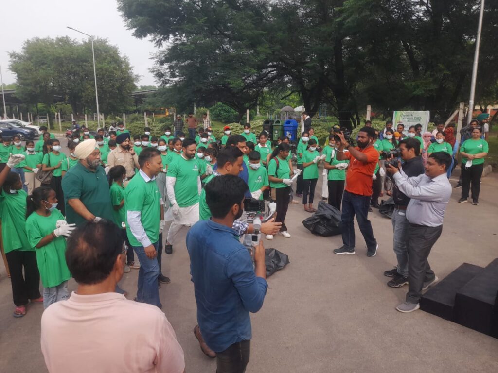 Clean & Green Park Drive Begins in Chandigarh