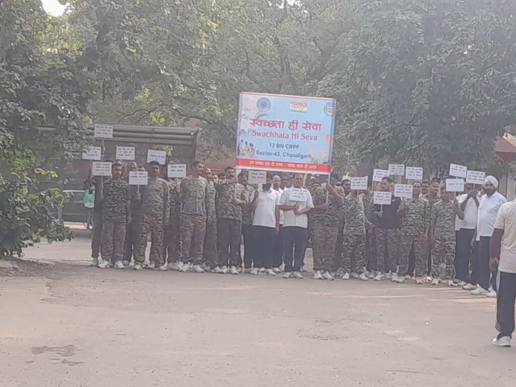 Swachhta Hi Seva: CRPF’s Commitment to Cleanliness